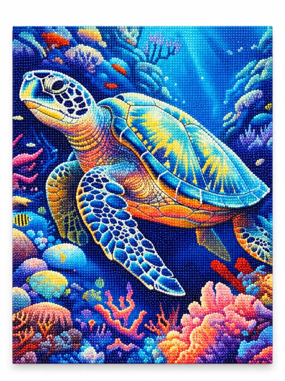 Sea Turtle Full-Drill Diamond Painting Kit – 30 × 40 cm